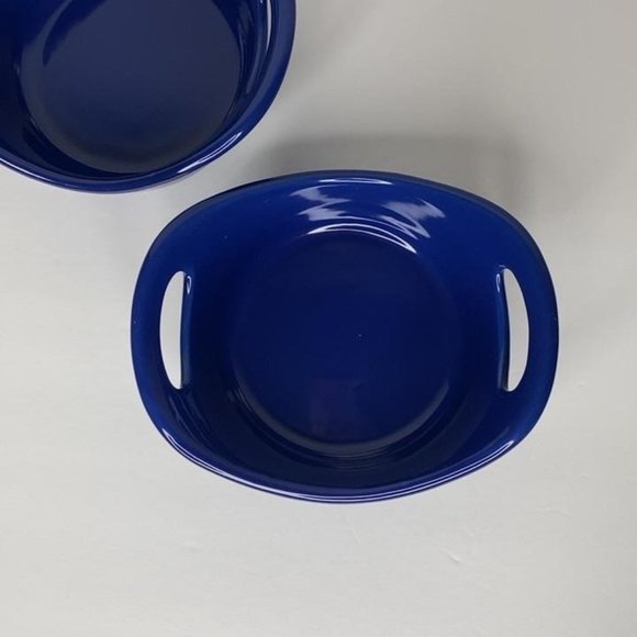 2 Rachael Ray Stoneware 12oz Round Baking Dishes - Picture 2 of 5